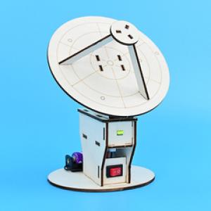 雷达木制物理科技手工DIY小制作STEAM科学实验教具发明实验包作业